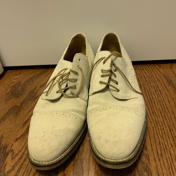 Johnston & Murphy suede shoes